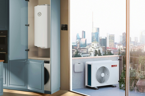 Instalación de equipos de aerotermia realizada por una empresa instaladora habilitada