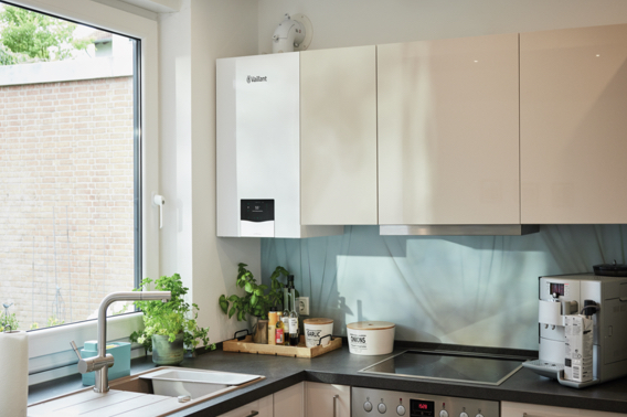 Instalación de caldera realizada por una empresa instaladora habilitada